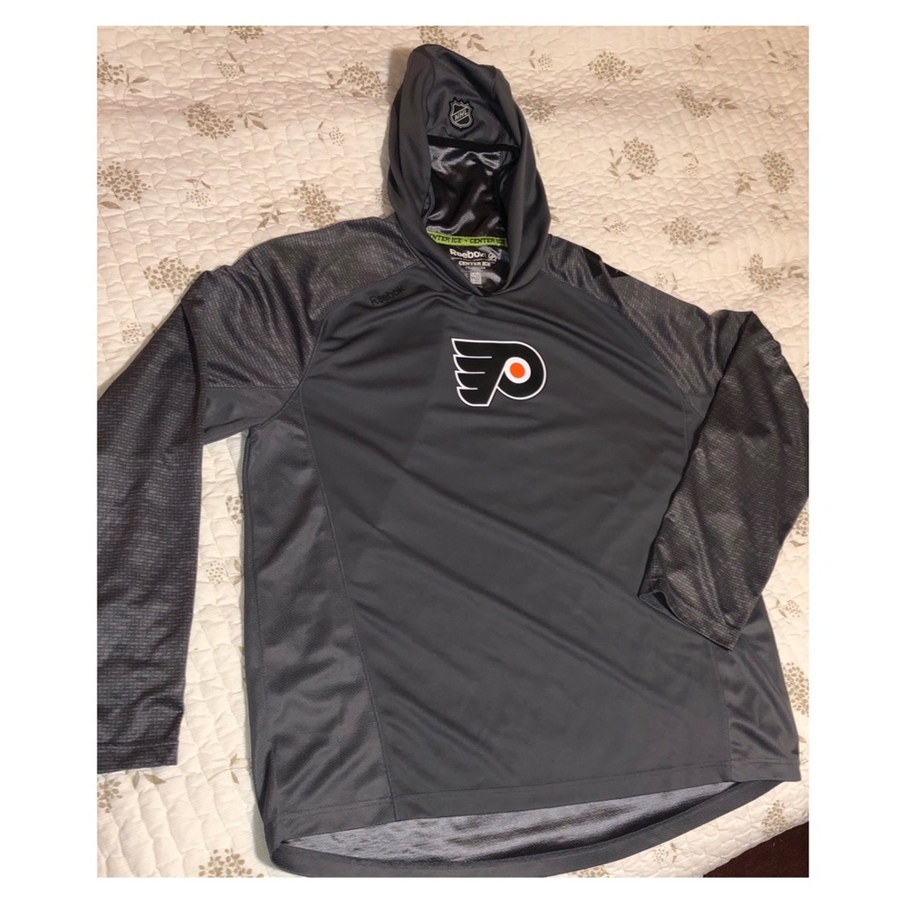 Flyers Reebok Center Ice Collection Hoodie